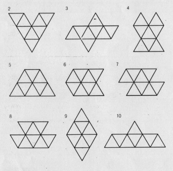 symmetrical shapes sketch